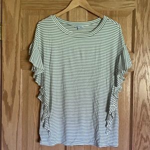 Ruffle Front Top